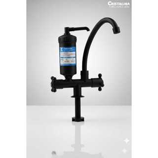 Torneira C/ Filtro De Bancada preta (hidrotec) Com Redução de Cloro. em Oferta na Shopee