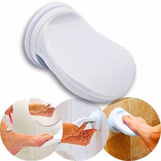 Apoio de Pé para Banho com Ventosas, Antiderrapante, Suporte Multiuso para Banheiro, Segurança e conforto no Banho em Oferta na Shopee