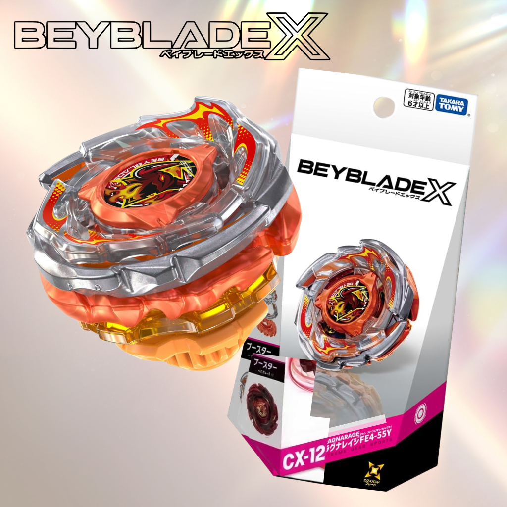 TAKARA TOMY Beyblade X CX-15 Booster Raguna Rage FE4-55Y – Official Japan Release