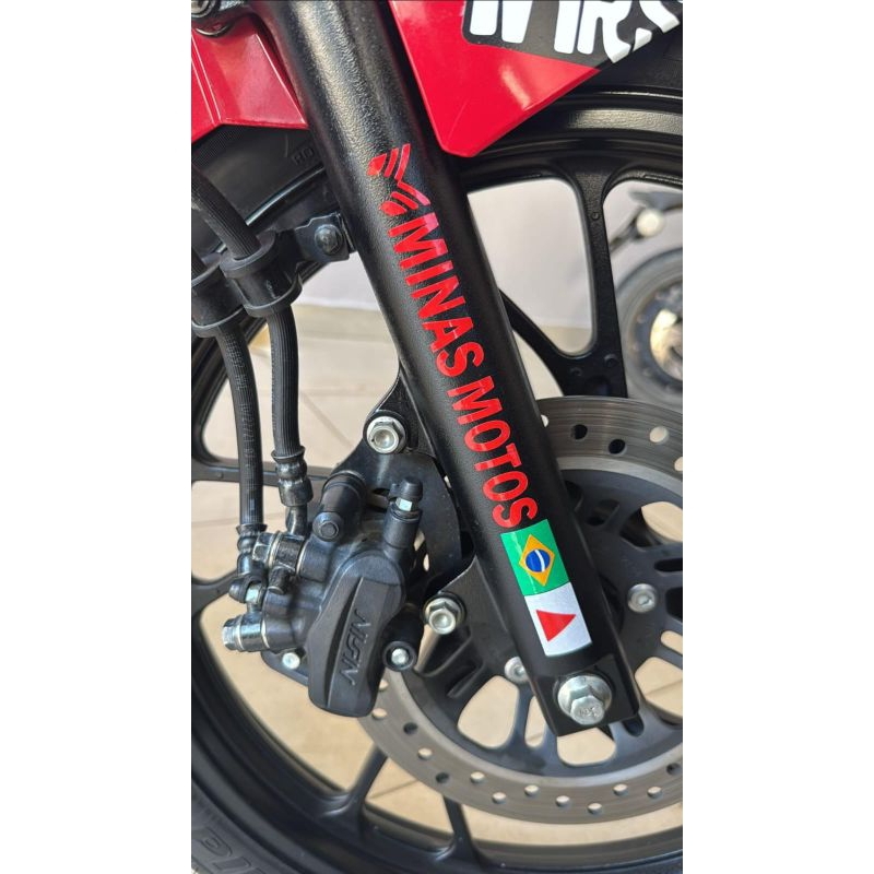 (par)adesivo minas moto refletivo para canela/bengala(original) em Oferta na Shopee