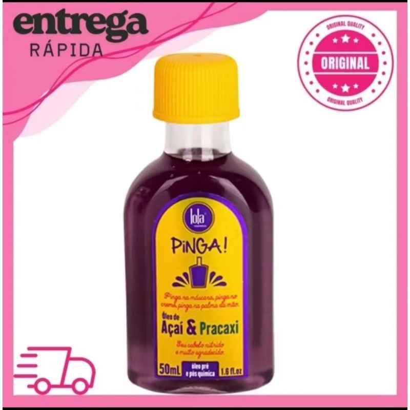 Lola Cosmetics Pinga! Açaí e Pracaxi Óleo Capilar 50ml