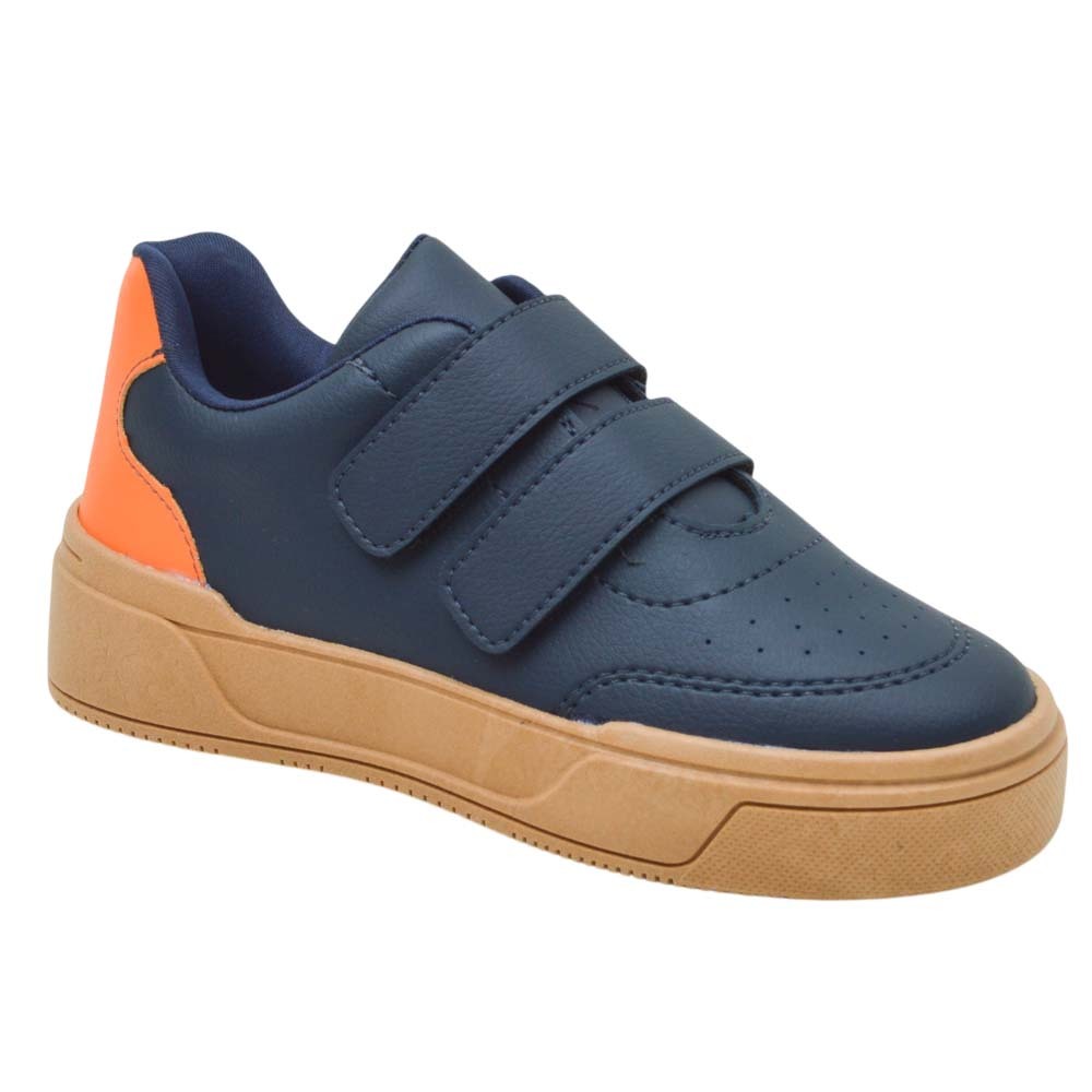 Tênis Masculino Velcro Casual Conforto Escolar Infantil Volta as Aulas  Diário Promoção Barato em Oferta na Shopee