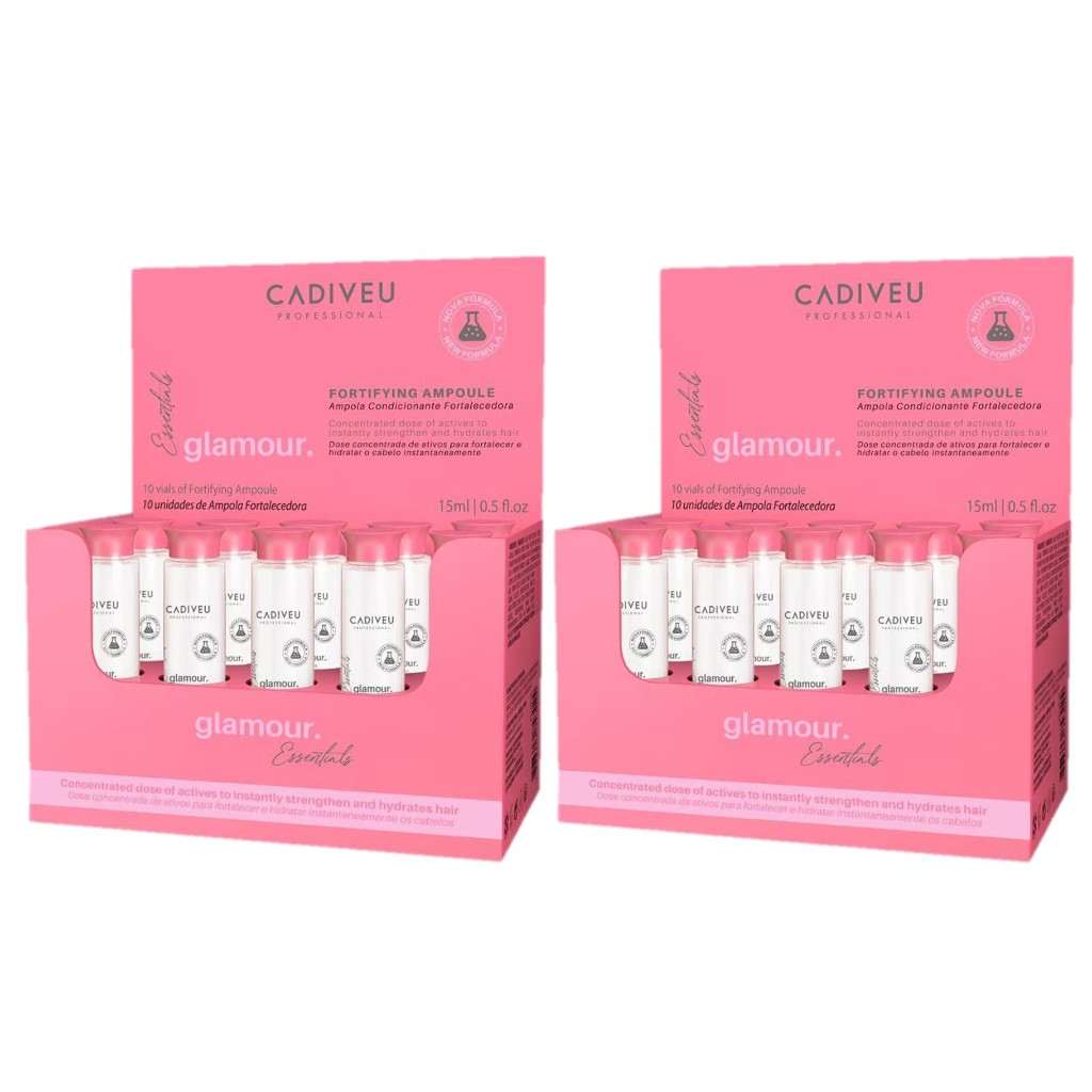 Cadiveu Ampola Glamour 20 ampolas de 15ml