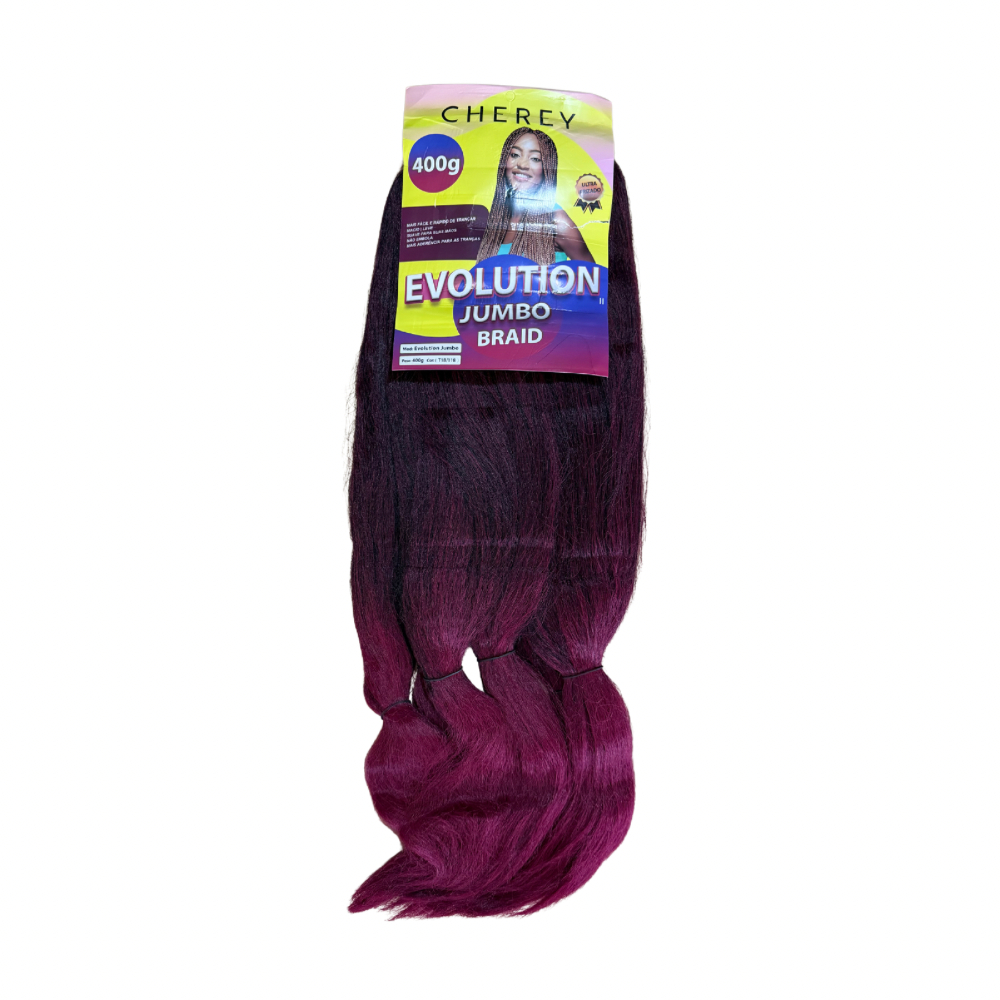 Cabelo Jumbo Jumbão Cherey Evolution 400g