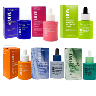 Sérum Facial Maxlove Nova Coleção Q10, Cravos e Poros, Clareador, Vitamina C, Rosa Mosqueta em Oferta na Shopee