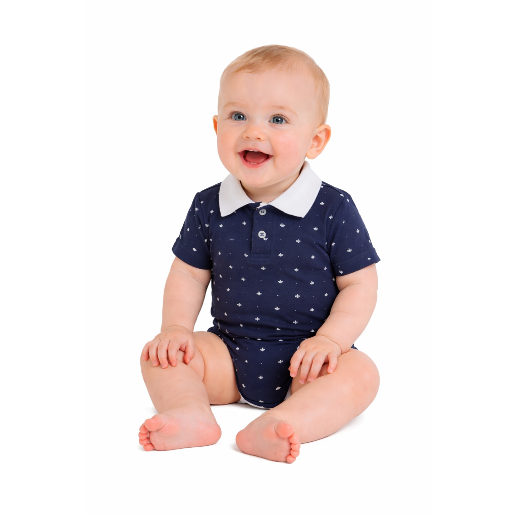Body Polo Infantil Bebê Menino l Estiloso e Confortável | Roupa Social Infantil  +1bb em Oferta na Shopee
