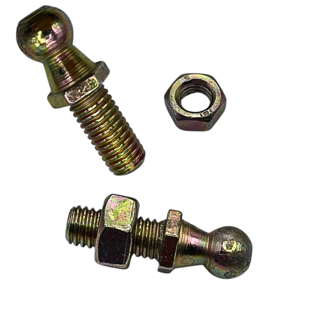 Kit Pino Parafuso Esférico Amortecedor Do Porta Malas E Capo Rosca 8mm Universal