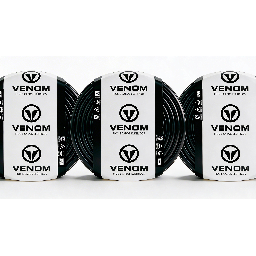 Cabo Pp Flexível 3x2,5mm Reforçado Para Extensão em Oferta na Shopee