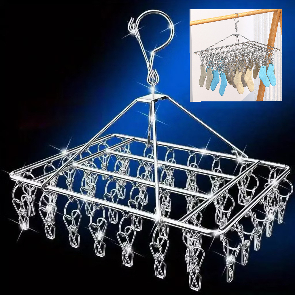 Varal Roupas pregadores com intimas apartamento  Reforçado Calcinha, Meia, Cueca