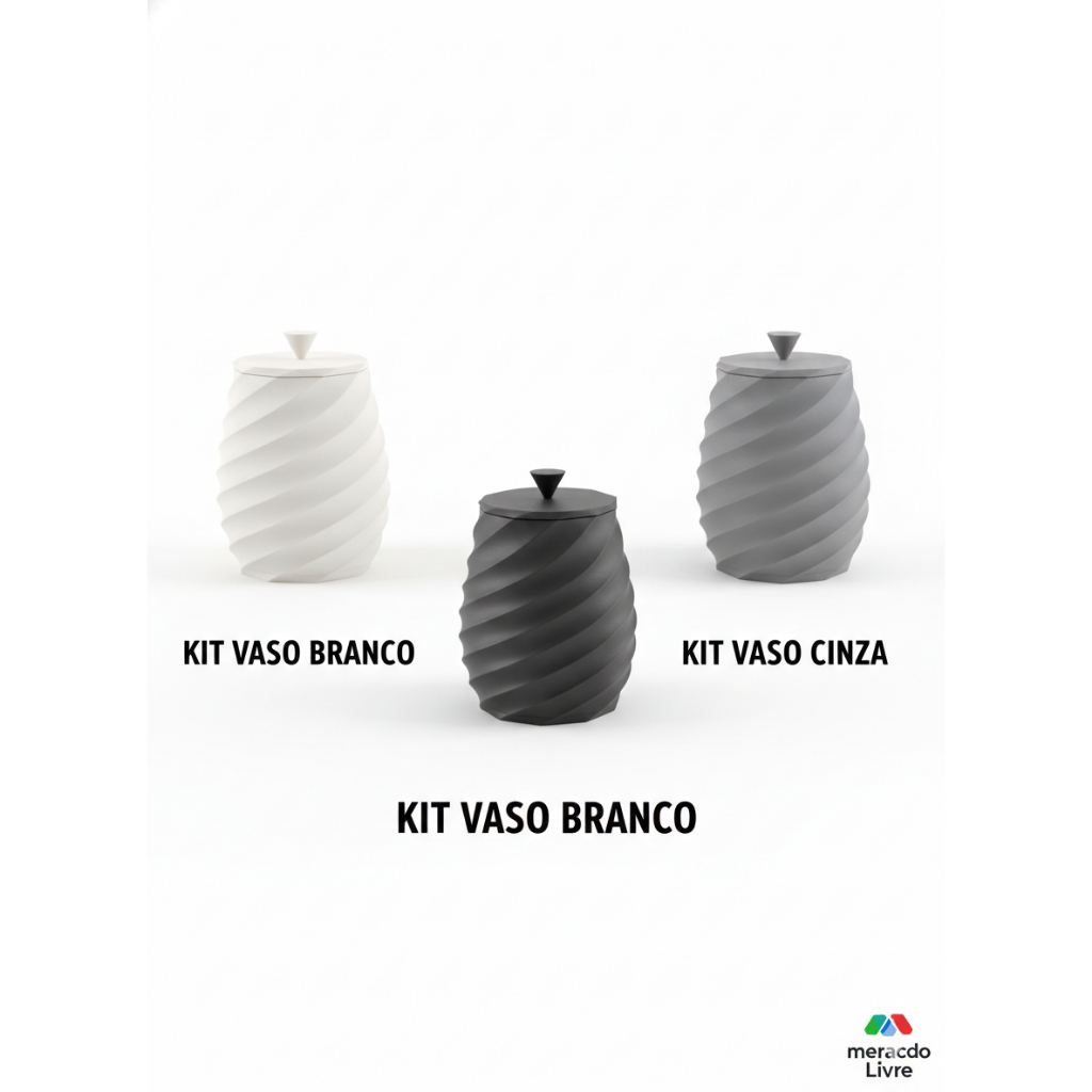 Conjunto Organizador Com Tampa, Recipientes Organizador Decorativos de Ambientes, Moderno e Eficaz
