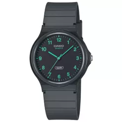 RELÓGIO CASIO UNISSEX COLLECTION PRETO / VERDE MQ-24B-8BDF