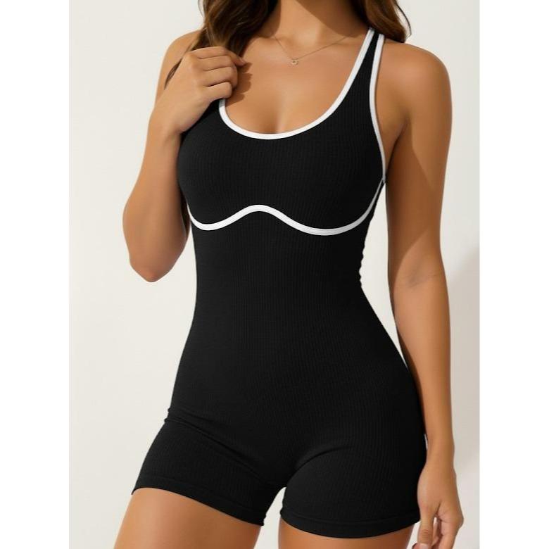 Macaquinho Fitness Feminino  Conforto, Estilo e Performance em Oferta na Shopee