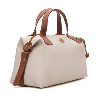 Bolsa Feminina Estruturada com Alça Transversal Removível e Forro em Cetim em Oferta na Shopee