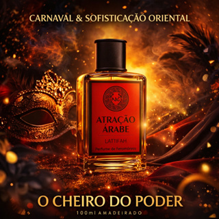 Perfume Sedutor Atração Árabe Masculino com Feromônios Ativados 100ml em Oferta na Shopee