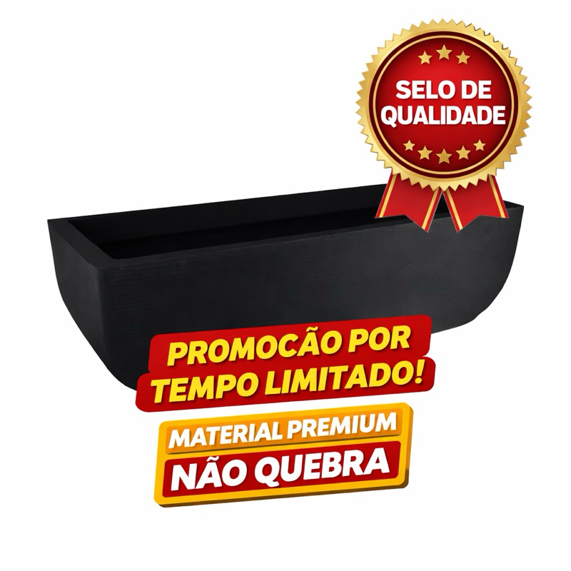 Vaso Jardineira Grande 84cm Polietileno Premium Para Plantas e Suculentas em Oferta na Shopee