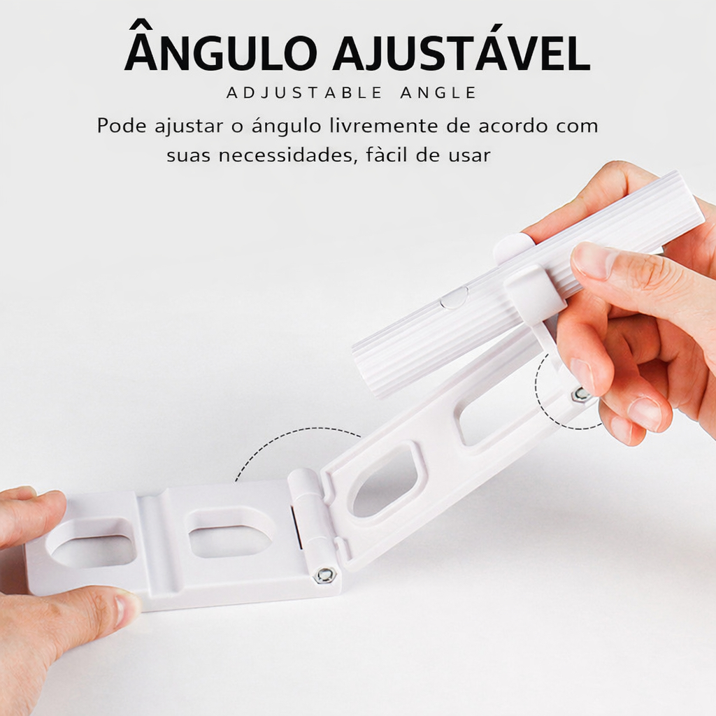 Suporte Ajustável para Cabine de Unhas Base Articulada para Secagem de Esmalte em Gel com Ângulo Regulável