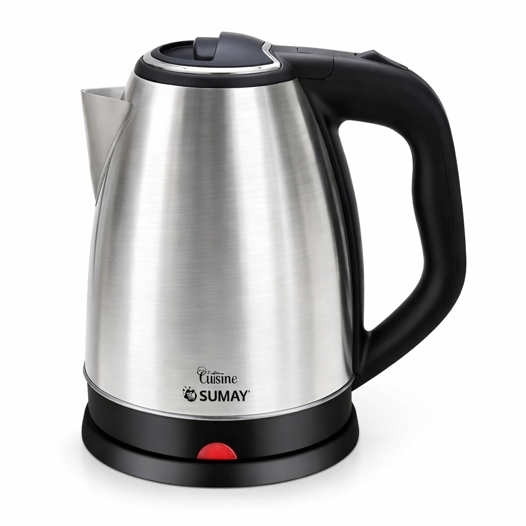 Chaleira Elétrica Inox 1,8L Desligamento Automático 100W Sumay em Oferta na Shopee