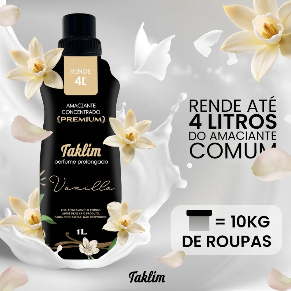 Taklim Amaciante Premium Concentrado Lava Roupa Suave em Oferta na Shopee