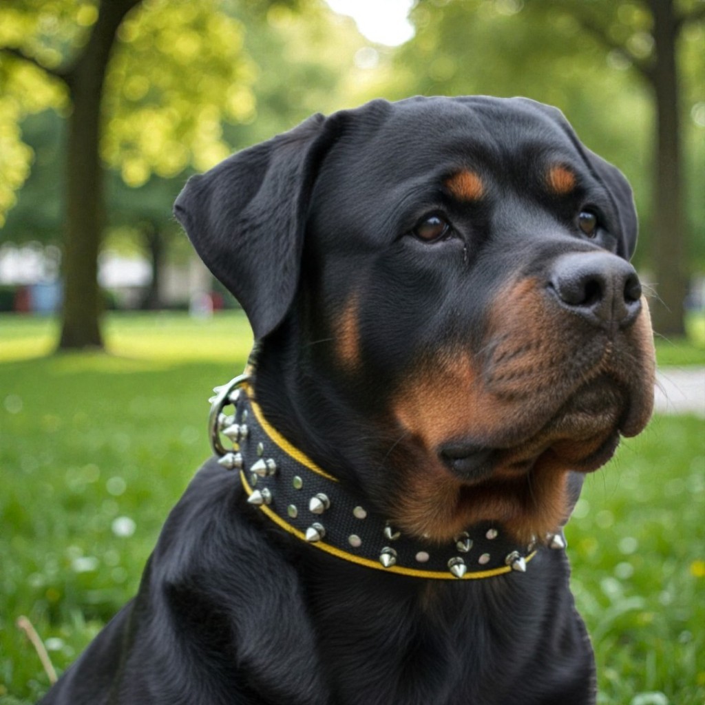 Coleira Spike Pitbull Rottweiler Cane Corso Dogo Argentino Alemão Belga Reforçada Amorosso Cachorro