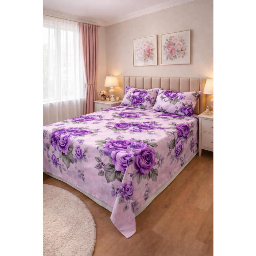 Jogo de Lençol Cama Queen Microfibra 65gsm 2,20x2,40m – Toque Macio, Leve e Confortável em Oferta na Shopee