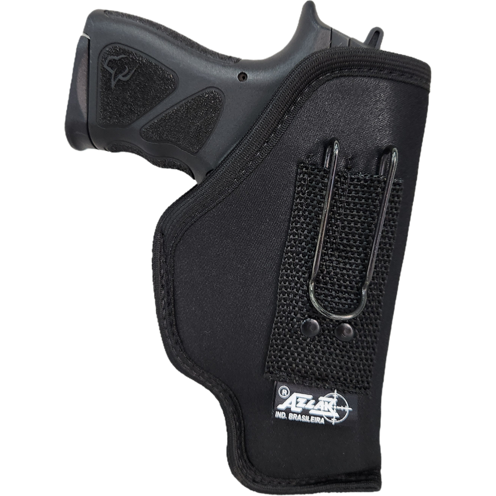 Coldre Neoprene Interno Velado Azlak Pistolas Taurus TH380C TH40C TH9C COMPACTA