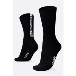 Meia Esportiva HUPI Sonhe Treine Alcance Preto
