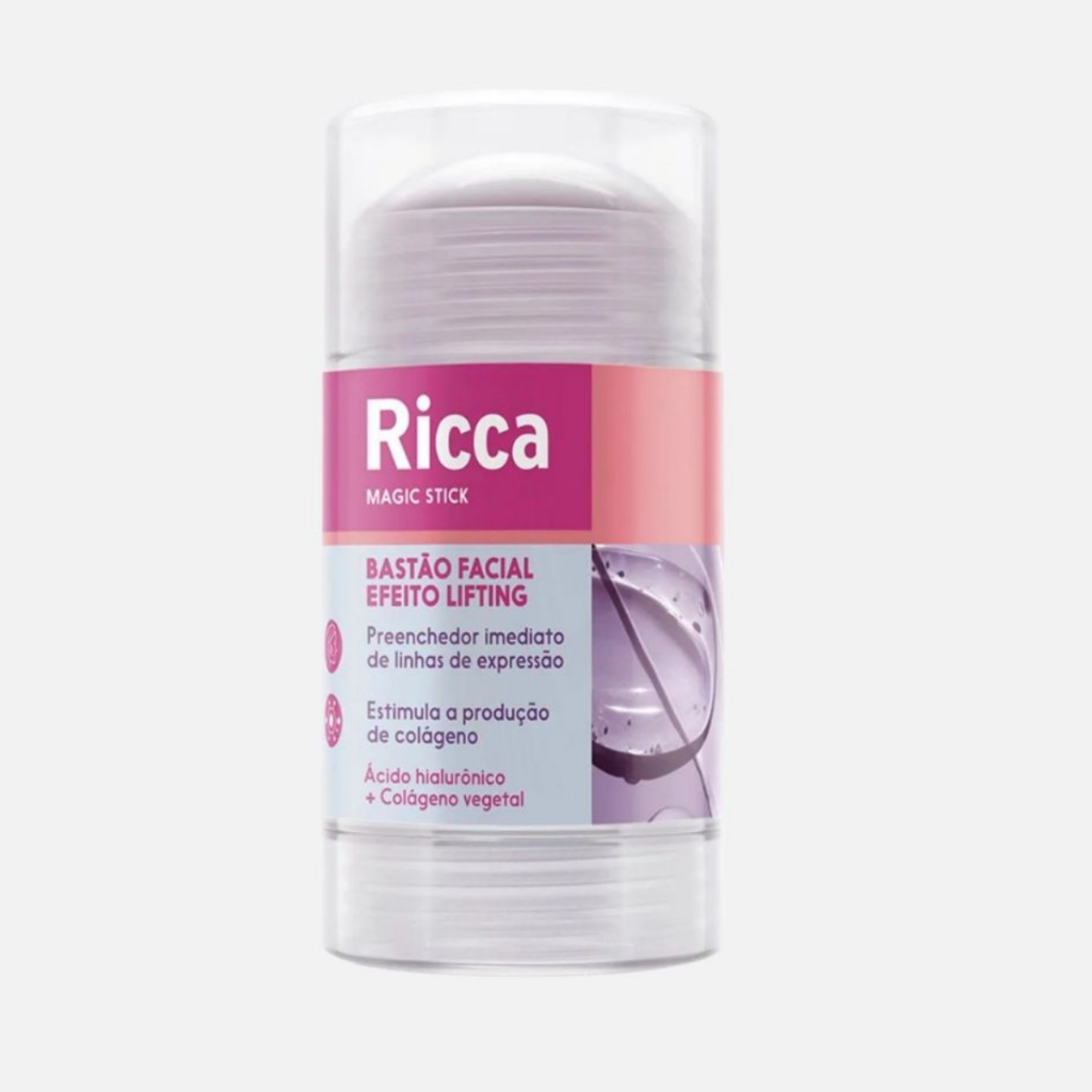 Bastão Efeito Lifting Acido Hialuronico Colageno Magic Stick Ricca em Oferta na Shopee