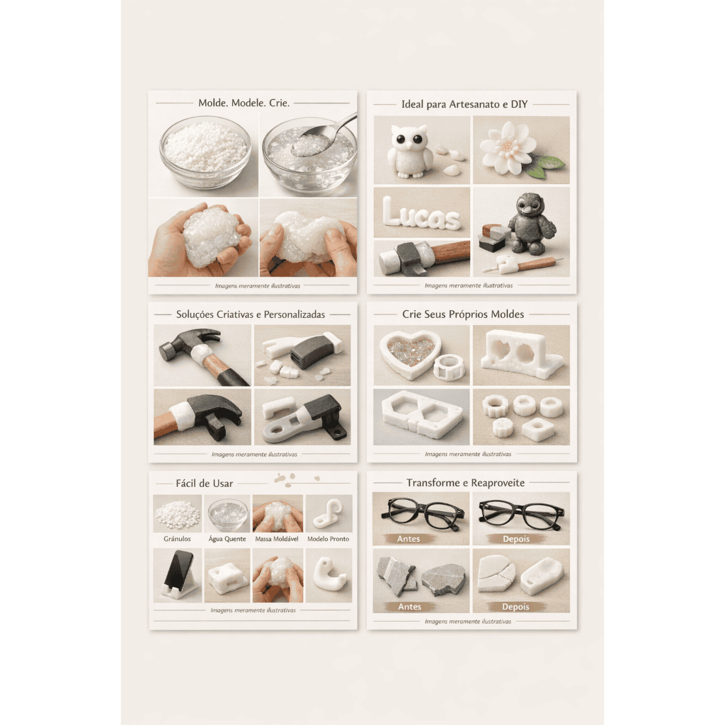 Polycaprolactone Termoplásticos Moldáveis 10G promoção enquanto dura o estoque. em Oferta na Shopee