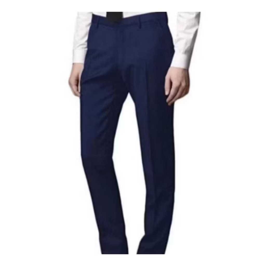 Calça Social Masculina Oxford Clássica Tradicional