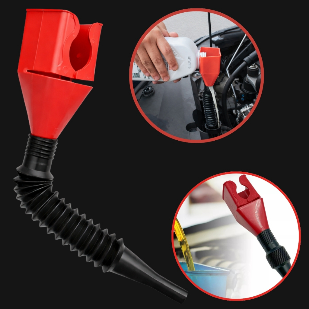 funil dosador bico suporte flexivel Multiuso troca óleo combustivel automotivo com filtro em Oferta na Shopee