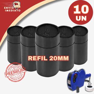 Refil Tinta Tinteiro 20mm Etiquetadora Aplicadora Preço MX5500 Natal MX 5500 PLUS EOS 3300 7700 2212 10 Unidades em Oferta na Shopee