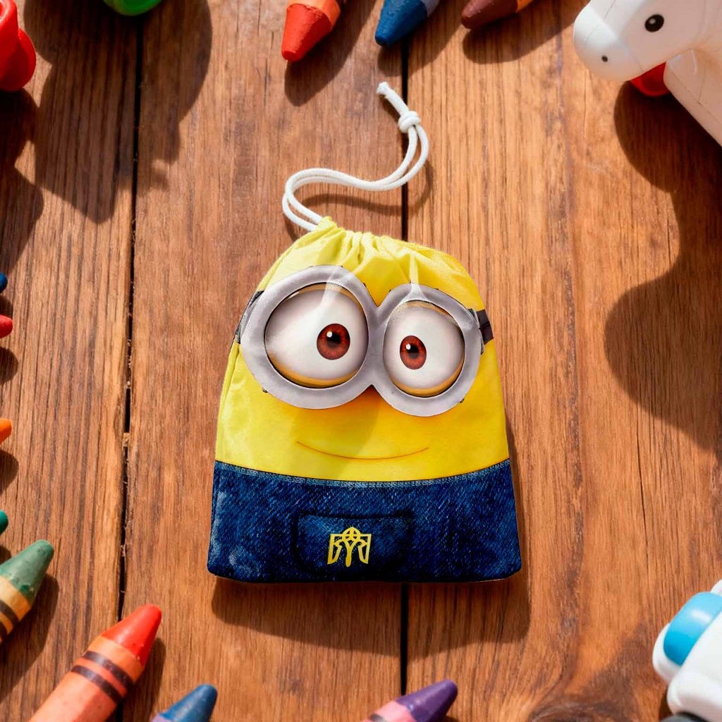 Kit Saquinhos Surpresa M!nions Aniversário Infantil Lembrancinhas Personalizadas Festa Menino