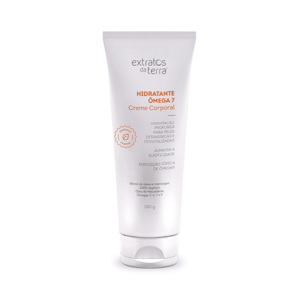 Hidratante Ômega 7 Creme Corporal 180 g - Extratos da Terra