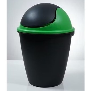 Cesto de Lixo Basculante 8L Compacto Lixeira de Mesa para Escritório e Banheiro