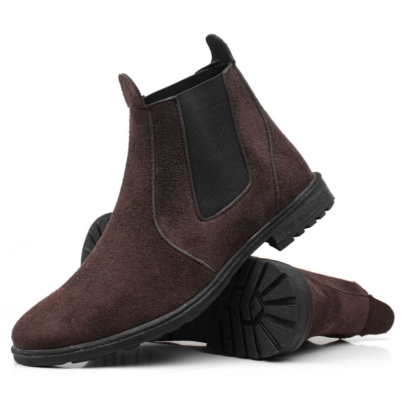 Botina Masculina Country  Bota Sola de Borracha super leve e confortável