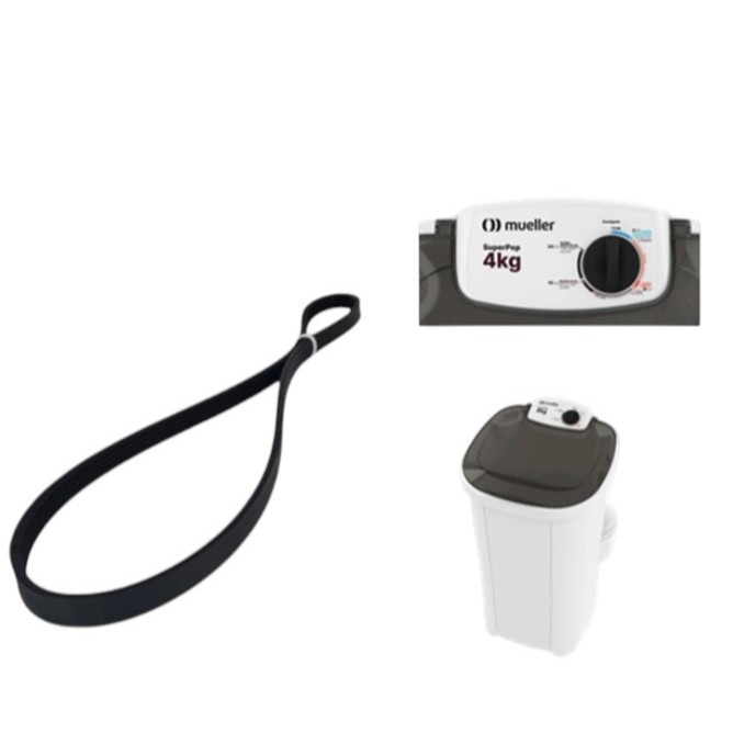 Correia Original Mueller Super Pop para Lavadora/Tanquinho 500014233 – Peça de Reposição