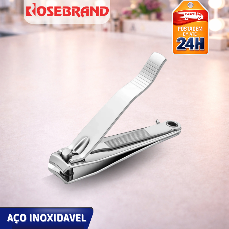 Kit 12 Cortador de Unha Grande com Lima | Aço Inoxidável • Forte • Ideal para Unhas Grossas em Oferta na Shopee