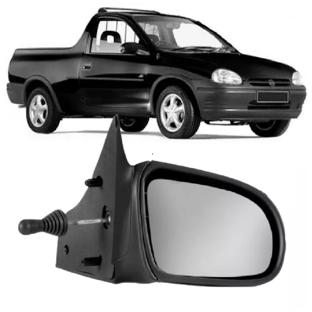 Retrovisor Corsa Pick Up 1993 1994 1995 1996 1997 1998 1999 2000 2001 2002 2003 C/ Controle