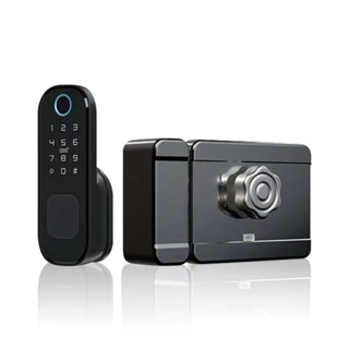 Fechadura Digital Inteligente 4 em 1 – Biometria, Senha, NFC e Chave - Proteção e Tecnologia Avançada em Oferta na Shopee