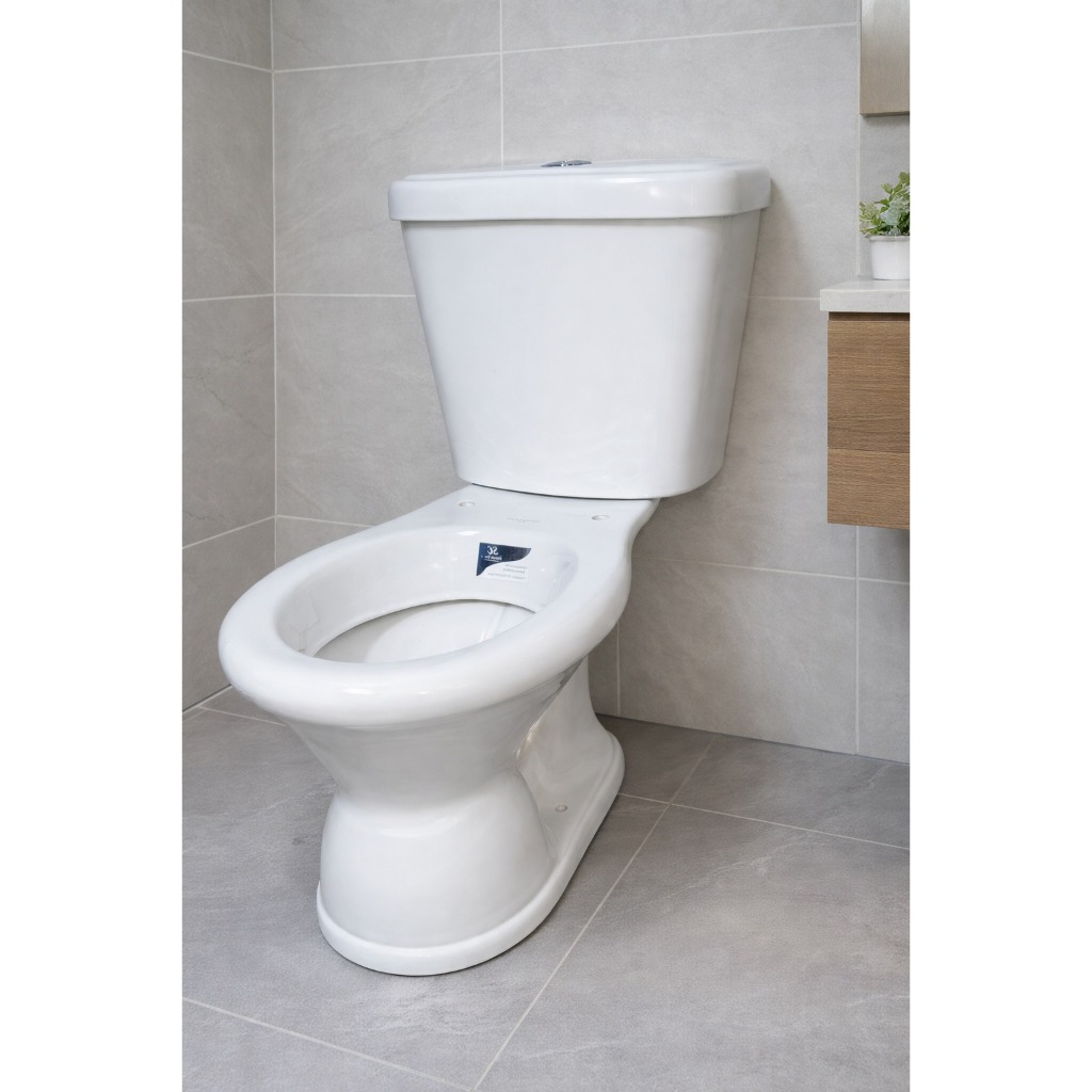 Kit Vaso Com Caixa Acoplada  Infantil Branco Araxá Moderno  (Infantil)