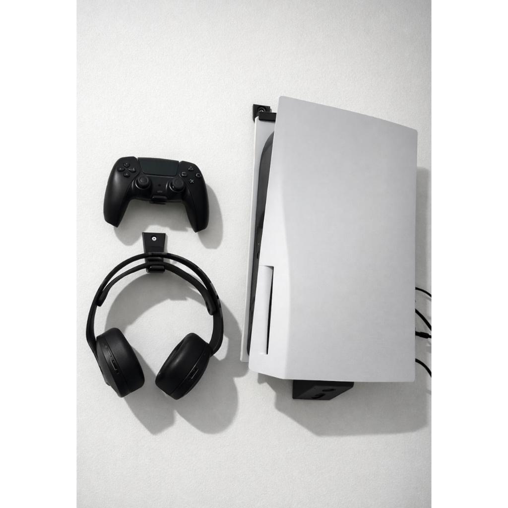 Suporte De Parede para Playstation 5 Fat / Slim Ps5 Mídia Física / Digital