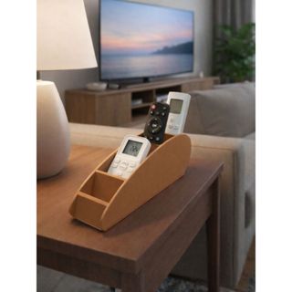 Porta Controle Remoto Porta Jóias e Trecos 5 compartimentos Elegance Home Decore Várias Cores em Oferta na Shopee