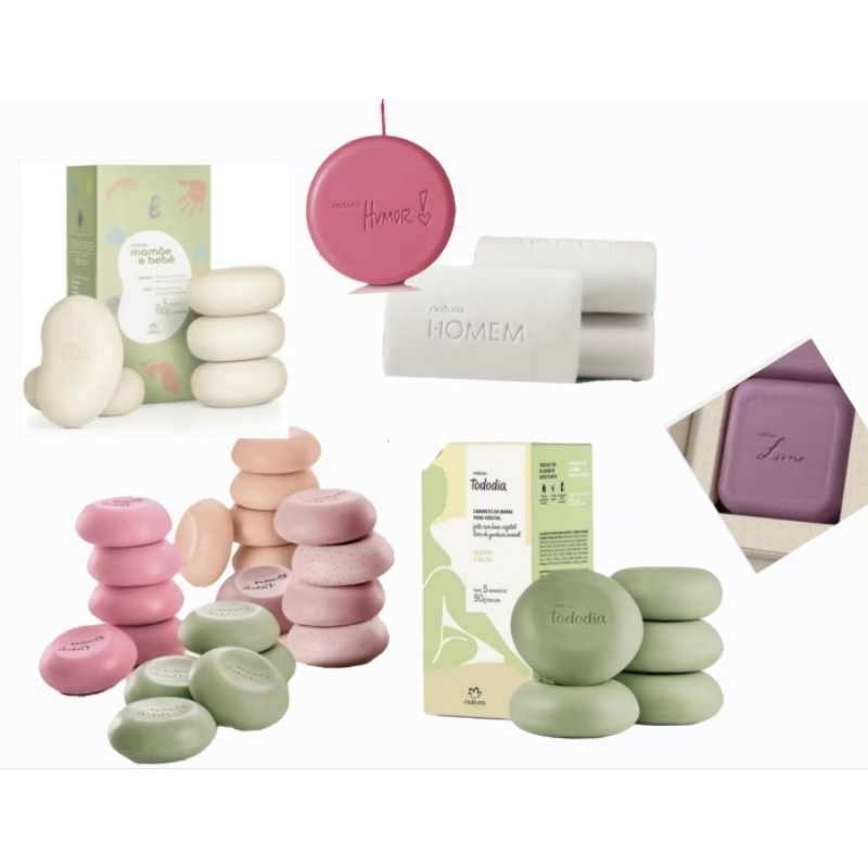 Natura sabonete unitario ou kit ou caixas uma FRAGRANCIA mmbb ERVA DOCE