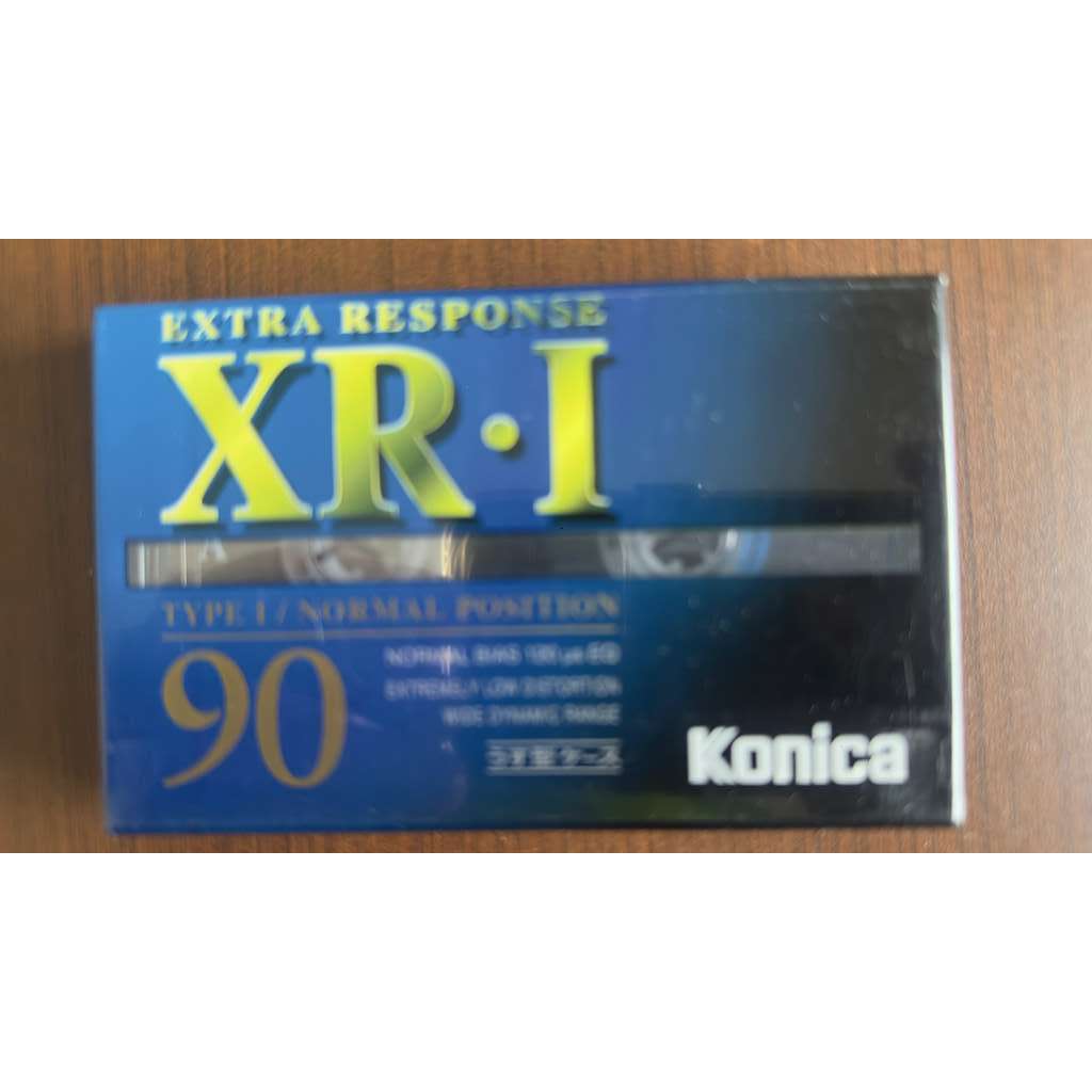 Fita Cassete Virgem Konica 90 - K7 Virgem Lacrada - Tape Deck