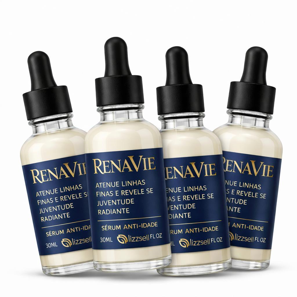 4 RenaVie Serum 30ml Facial Anti Idade Hidratante