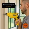 Furadeira De Impacto 127v 300w Startools Profissional Mandril 10mm Amarela Perfeita Para Madeira E Metal