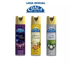 Kit Coala Aerossol Chá Branco + Orquídea Negra + Ameixa Dourada