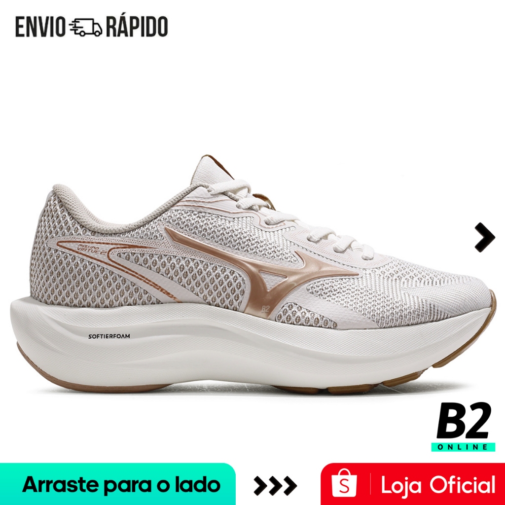 Tênis Mizuno Virtue 2 Feminino Original com Nota Fiscal e Garantia em Oferta na Shopee