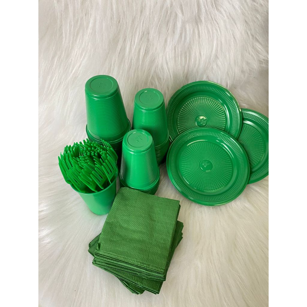 KIT FESTA DE ANIVERSÁRIO VERDE BANDEIRA (198 PÇS)