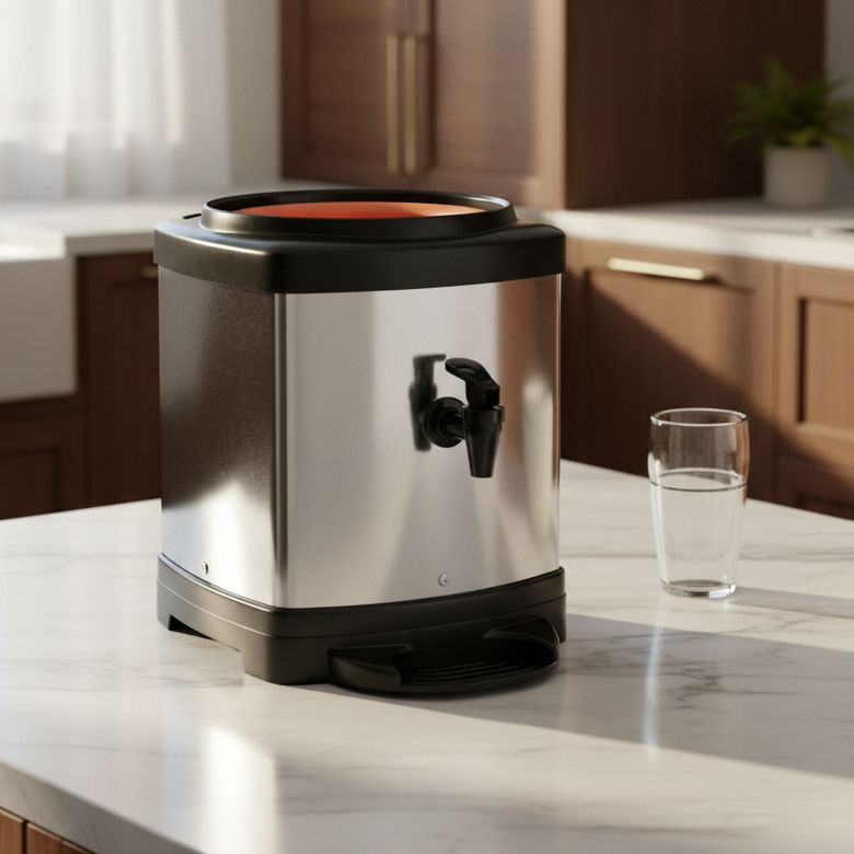 Suporte P/ Galão Reservatorio Filtrador De Água Inox Cuba De Barro